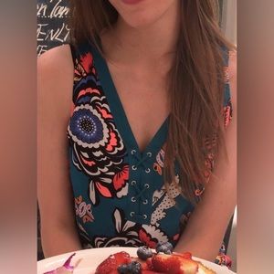 Express Floral Tank Top